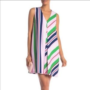 Ted Baker London Bay Of Honor Striped Tunic Dress Size 2